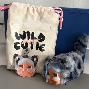 Wild But Cutie Plush with dust bag.
